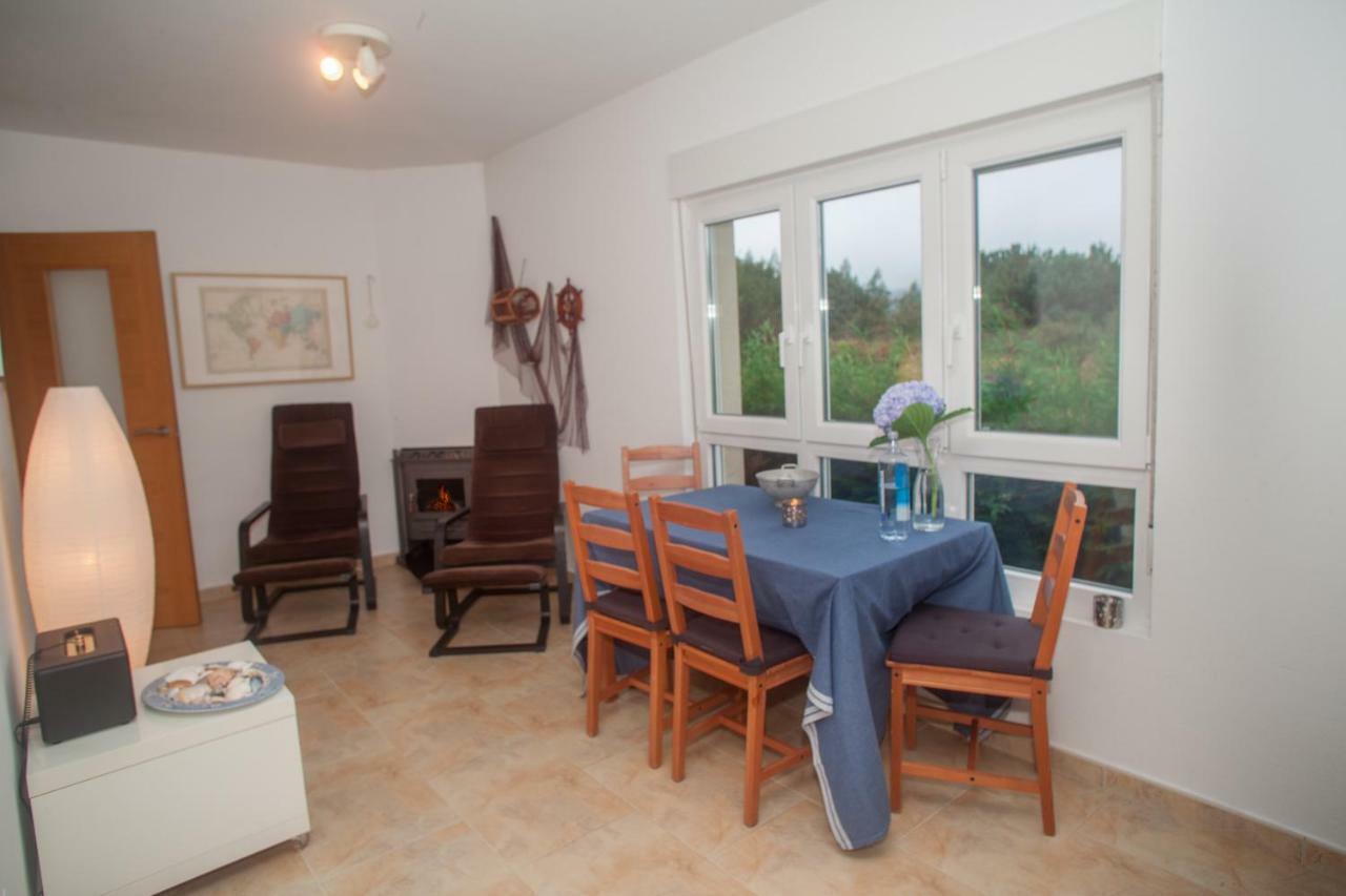 Вилла Casa De Piedra Playa De Estorde Con Vistas Al Mar Сеэ Экстерьер фото